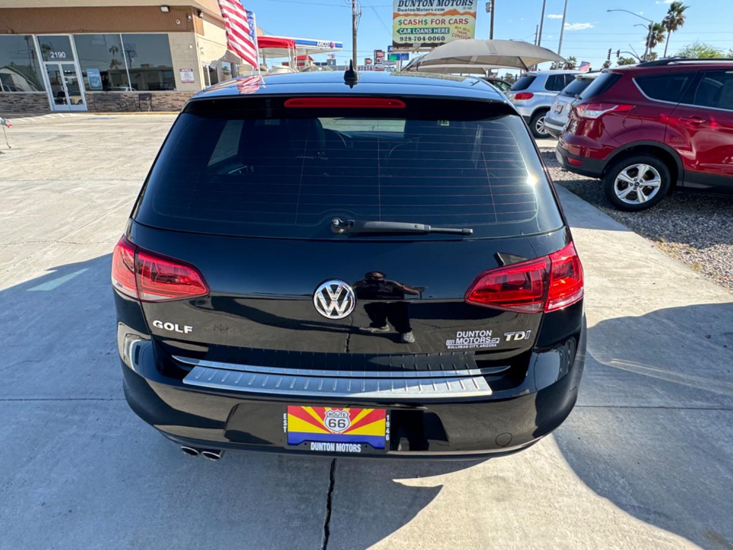 2015 Black Volkswagen Golf (3VW2A7AU5FM) , located at 2190 Hwy 95, Bullhead City, AZ, 86442, (928) 704-0060, 0.000000, 0.000000 - low mileage hard to find volkswagen golf diesel. bluetooth, backup camera, leather, moonroof. Fender stereo system. This car is super clean and runs great. - Photo#6